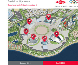 Have you seen our Sochi 2014 interactive map brought to you by Dow?
