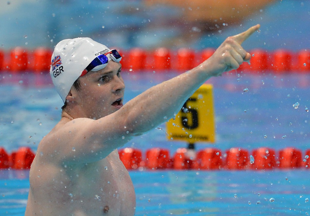 Ross Murdoch delivered more success for the host nation as he won the 200m breaststroke