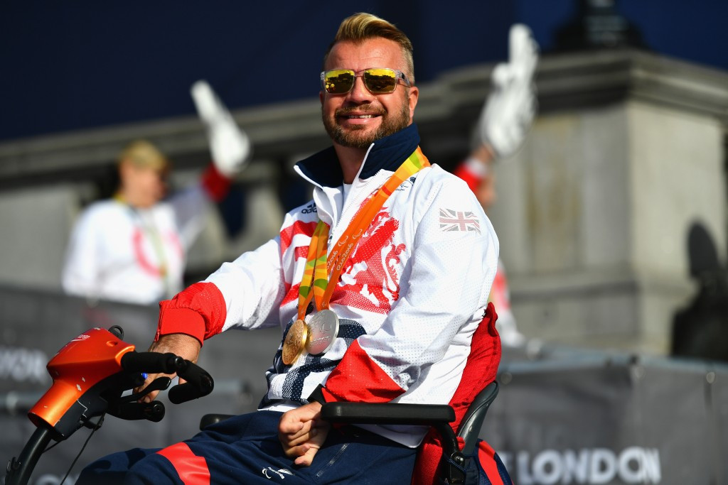 Eleven-time Paralympic medallist Lee Pearson has been knighted ©Getty Images