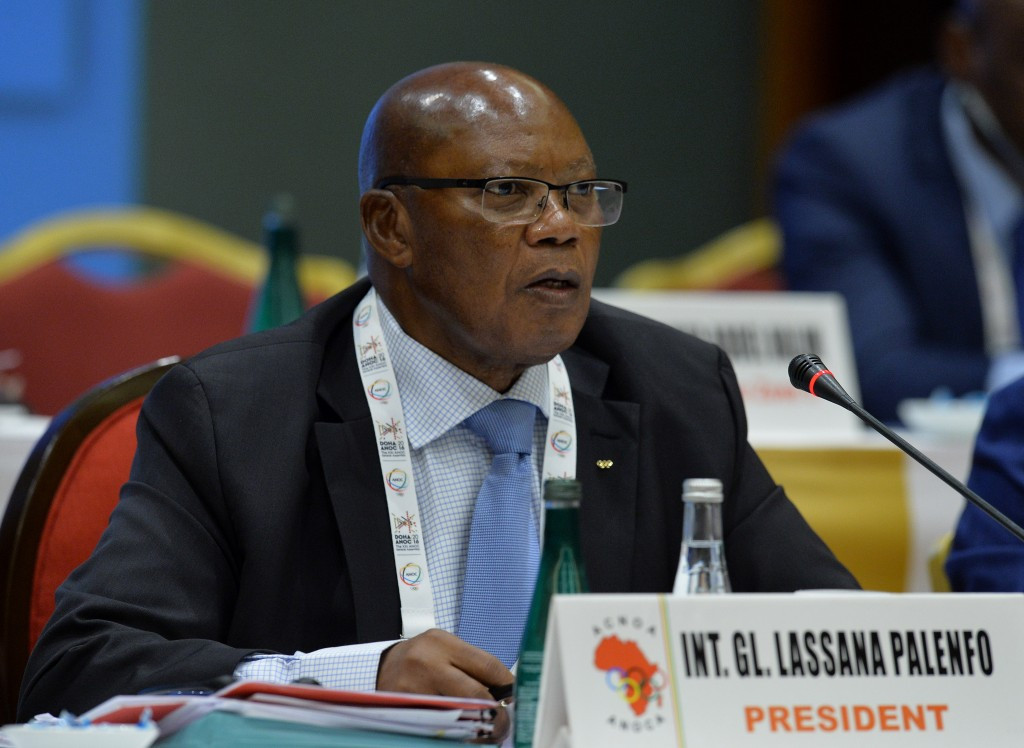Lassana Palenfo is the current ANOCA President and is currently the sole remaining candidate following a controversial decision to debar Cameroon's Hamad Kalkaba Malboum from the election ©Getty Images
