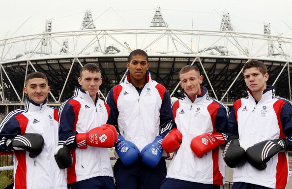Andrew Selby_Fred_Evans_Anthony_Joshua_Tom_Stalker_and_Luke_Campbell_02-12-11