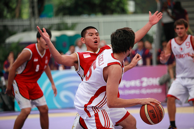 Basketball at_Youth_Olympics_Singapore_2010