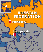 Kaspiysk map