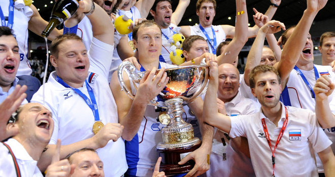 Russians celebrate_winning_volleyball_World_Cup_December_4_2011