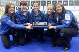 Scotland women_celebrate_winning_European_Curling_Championships_December_10_2011