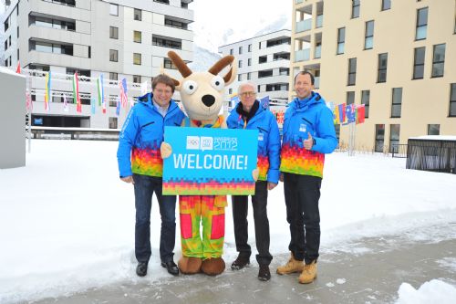 Innsbruck 2012_Olympic_Village_officially_opened_January_7_2012