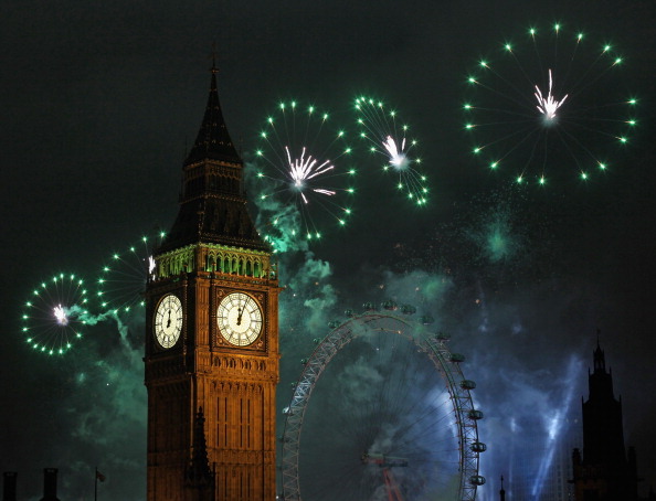 London fireworks_rings_January_1_2012