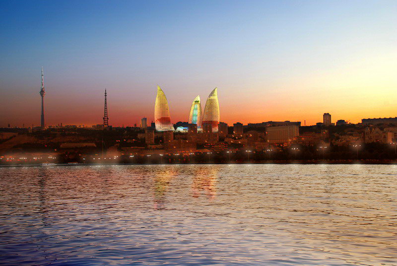 Baku with_flame_towers