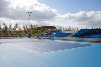Eton Manor_with_tennis_courts_laid_September_2011