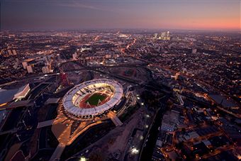 Olympic Stadium_lit_up_from_air