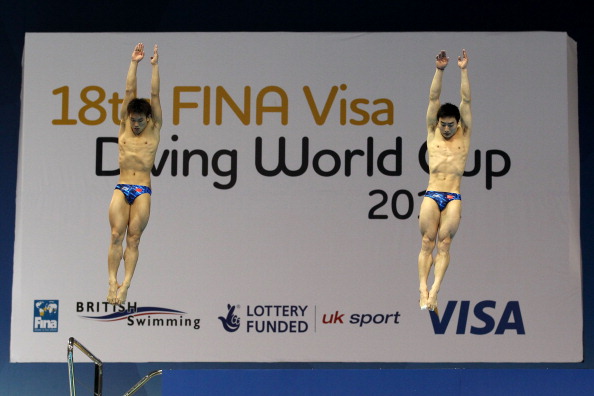 Qin Kai_and_Luo_Yutong_diving_London_2012_Test_Event_February_20_2012