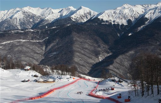 Sochi 2014_ski_course_February_8_2012