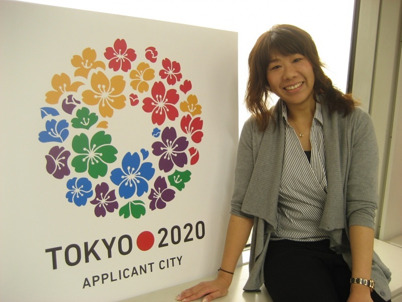 Ayano Egami_by_Tokyo_2020_logo