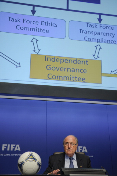 Sepp Blatter_in_front_of_FIFA_governance_roadmap_Zurich_March_30_2012