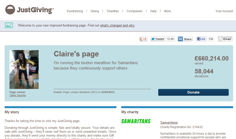 Claire Squires_justgiving_page_25-04-12