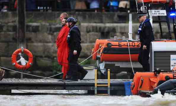Oxford Cambridge_Boat_Race_protester_April_8