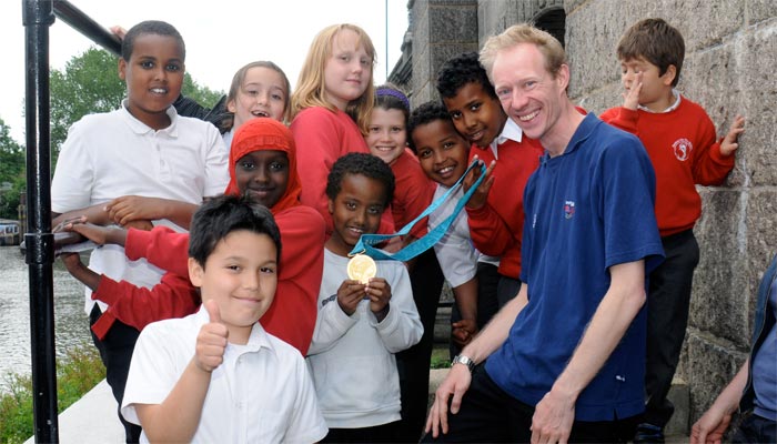 Douglas Rowley_with_gold_medal