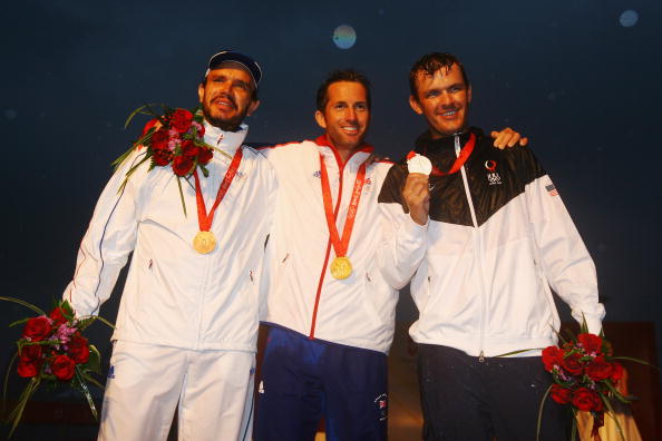Bronze medalist_Guillaume_Florent_of_France_Gold_medalist_Ben_Ainslie_of_Great_Britain_and_Silver_medalist_Zach_Railey_of_the_United_States