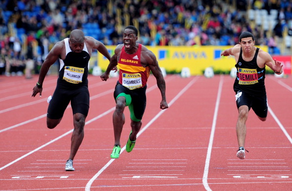 Dwain Chambers_winning_100m_Olympic_trials_June_23_2012