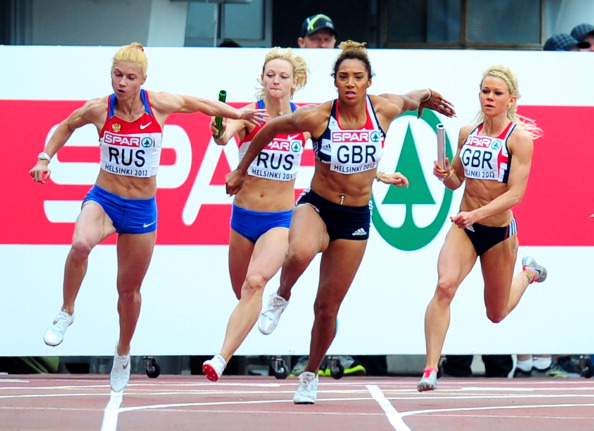 Hayley Jones_of_Great_Britain_in_the_4x100m_European_Championship_Helsinki_2012