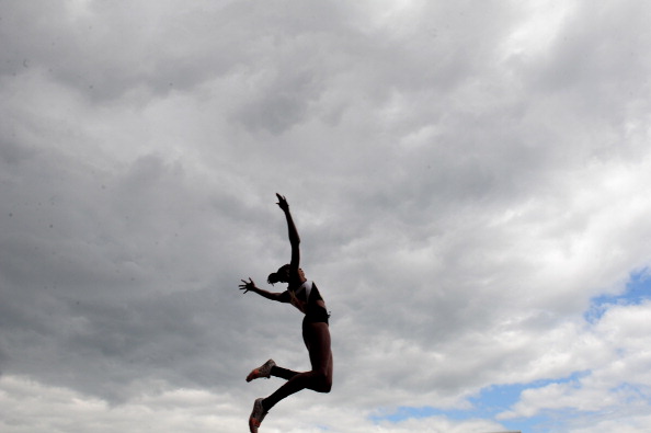 Shara Proctor_wins_long_jump_at_Olympic_Trials_Birmingham_June_24_2012
