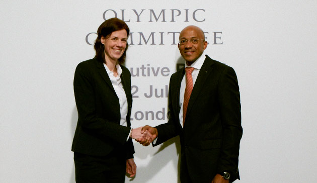 Claudia Bokel_to_head_IOC_Athletes_Commission