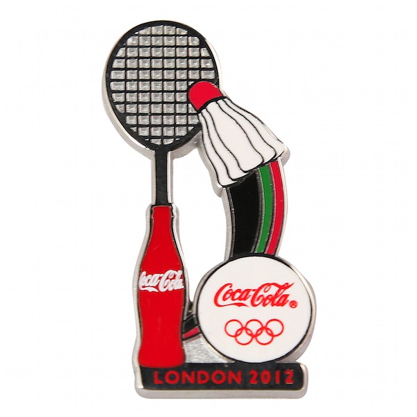Coca-Cola Badminton_pin