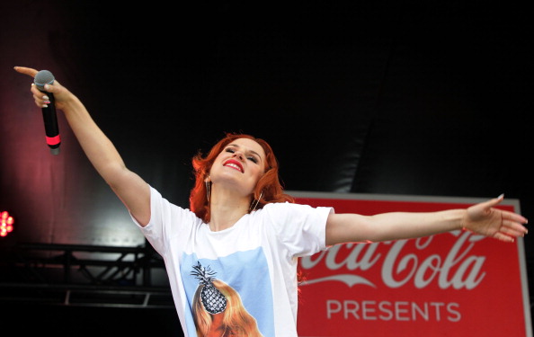 Katy B_performs_as_the_Olympic_Flame_travels_in_the_Torch_Relay_leg_on_day_33_through_Carlisle
