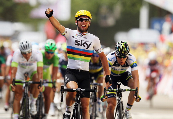 Mark Cavendish_wins_Tour_2_of_Tour_de_France_July_2_2012