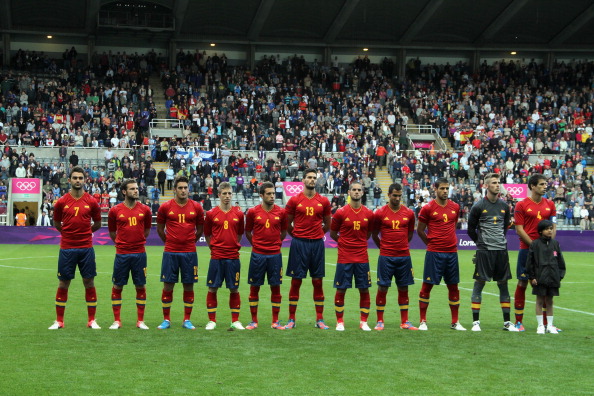 Spanish team_at_London_2012_mens_football