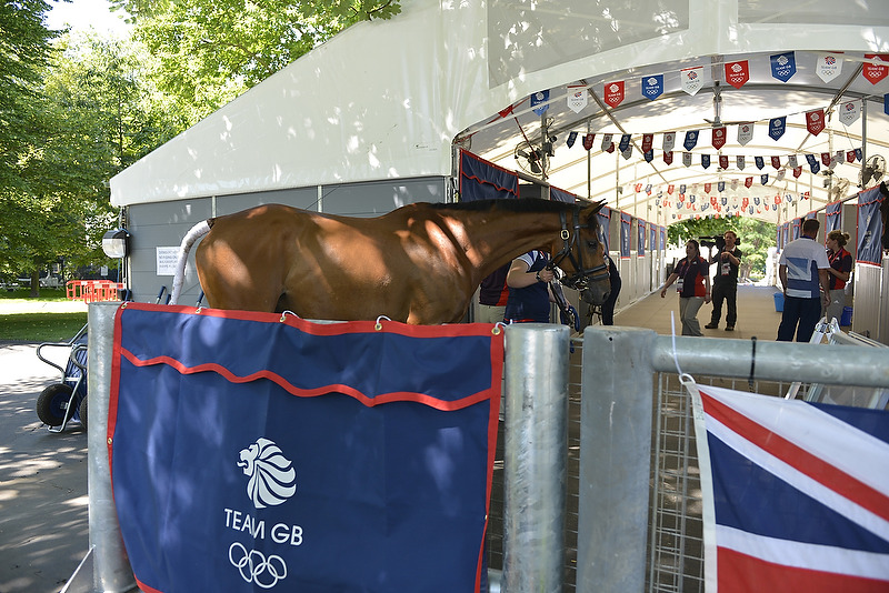 Team GB_stables_at_Greenwich_Park_July_24_2012