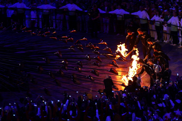 The Olympic_Cauldron_is_lit_during_the_Opening_Ceremony_of_the_London_2012_Olympic_Games_at_the_Olympic_Stadium_28-07-12