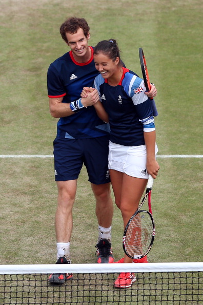 Andy Murray_and_Laura_Robson_4_August