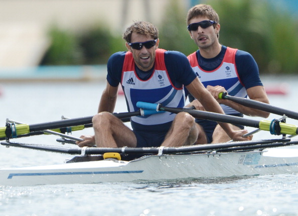 Mark Hunter_L_and_Zac_Purchase_are_pictured_after_winning_the_mens_lightweight_double_sculls_semi-final