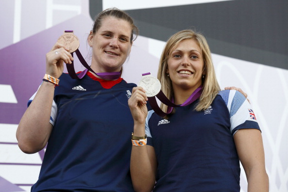 Britains bronze_medal_Judo_athlete_Karina_Bryant_L_with_silver_medal_Judo_athlete_Gemma_Gibbons