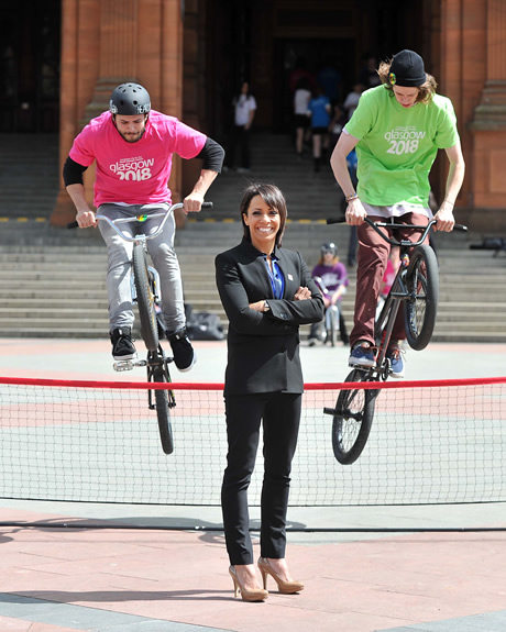 Dame Kelly_Holmes_helped_to_launch_the_Glasgow_2018_Youth_Olympics_bid