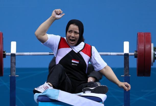 Fatma Omar_winning_56kg_Paralympics_London_2012