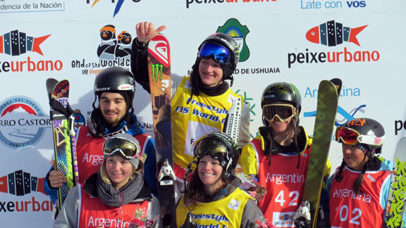 James Wood_on_podium_first_slopestyle_Sochi_2014_qualifying_event_September_7_2012
