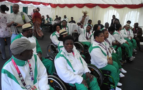 Nigiera Paralympic_athletes_wait_to_meet_President_Jonathan_September_2012
