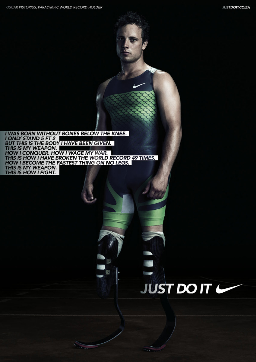 Oscar Pistorius_Nike_advert