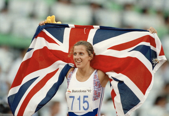 Sally Gunnell_took_gold_in_the_womens_400m_hurdles_at_Barcelona_1992