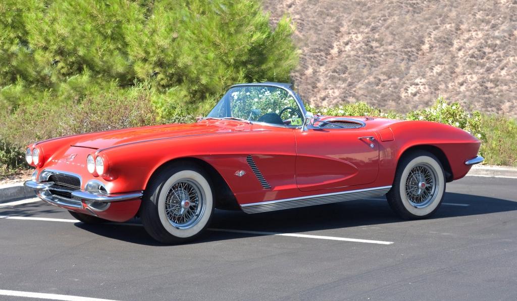 Evander Holyfields_most_prized_possession_a_1962_red_Chevrolet_Corvette_speedster_will_go_under_the_hammer_at_Juliens