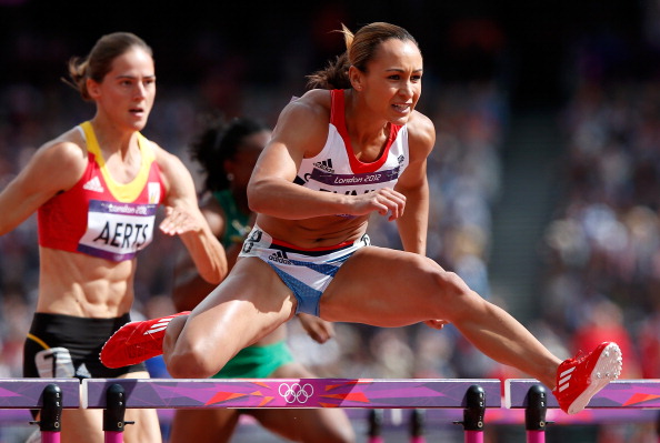 Jessica Ennis_of_Great_Britain_in_the_womens_heptathlon_100m_hurdles_at_the_London_2012_Olympic_Games