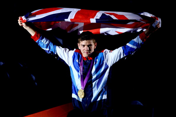 Luke Campbell_of_Great_Britain_celebrates_after_the_medal_ceremony_for_the_Mens_Bantam_56kg_Boxing_final_bout_on_Day_15_of_the_London_2012_Olympic