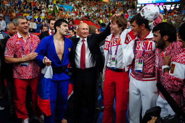 Vladimir Putin_Russian_President__Russian_judo_team