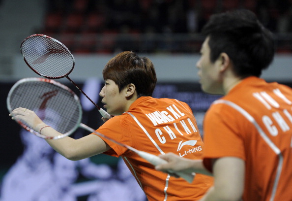 Wang Xiaoli__Yu_Yang_of_China_at_the_2011_Badminton_World_Superseries_Finals_in_Liuzhou