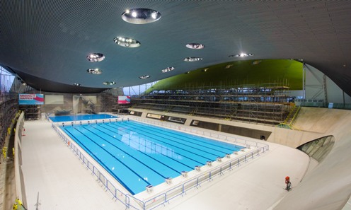 Aquatics Centre post London 2012 November 27 2012