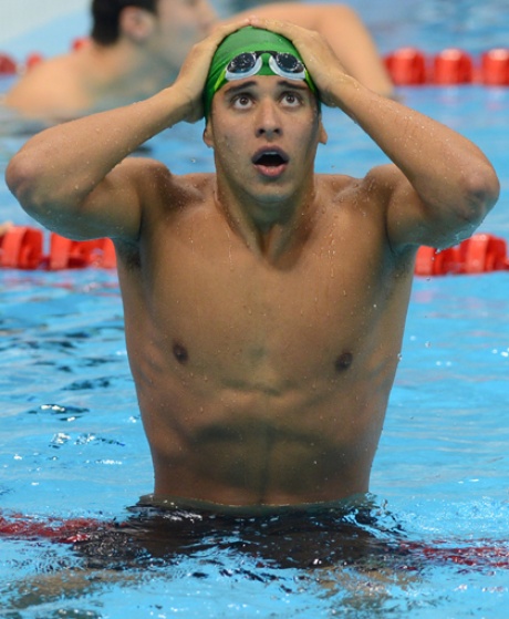 Chad le Clos disbelief after beating Michael Phelps