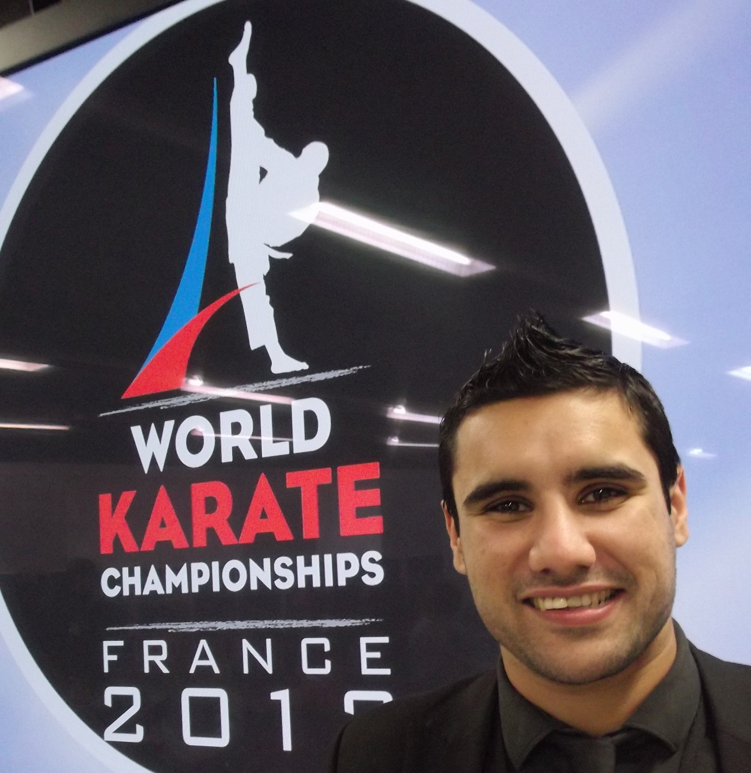 Tom Degun at World Karate Championships Paris November 25 2012