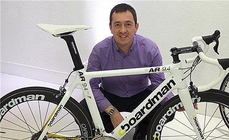 Former Tour de France competitor Chris Boardman sells his cycles exclusively through Halfords